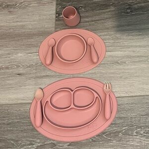 EZPZ Bundle Set - Plates, Silverware and Cup